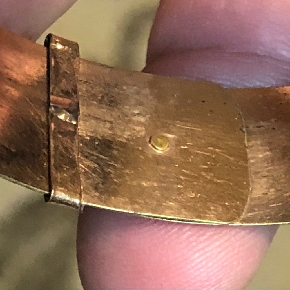 Victorian gold filled buckle bracelet - Picture 11 of 16